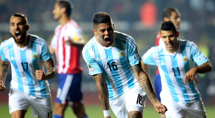  Argentina massacrou o Paraguai e, agora, enfrentará o anfitrião Chile em busca de mais um título na Copa América!