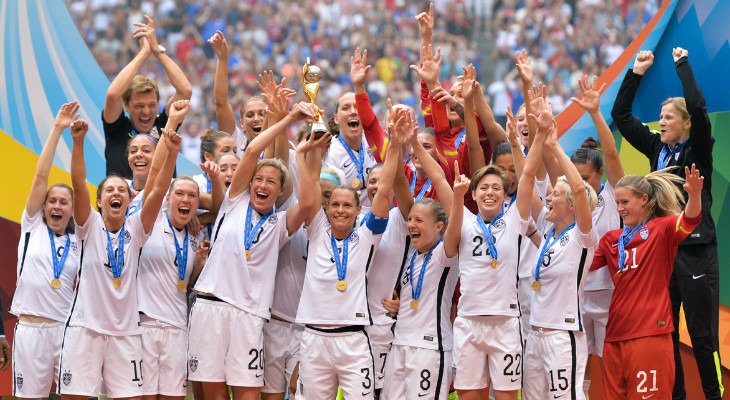  Campeão em campo, EUA contou com bons públicos em seus jogos na Copa do Mundo Feminina!