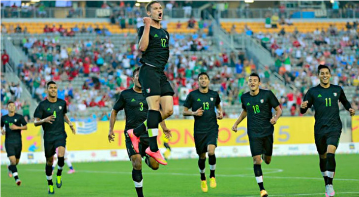  Seleção do México até saiu na frente, fez festa pelo gol, mas levou o empate do Paraguai no Pan-americano!