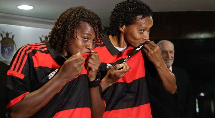  Com os reforços de Maycon e Tânia, Flamengo será uma das novidades do Brasileirão de futebol feminino em 2015!