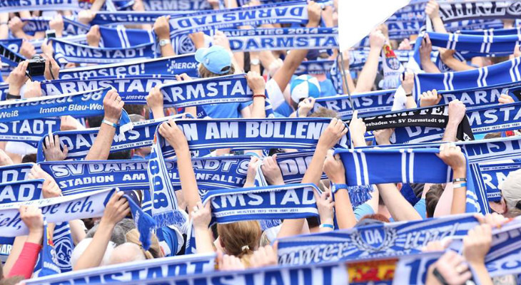  Darmstadt é um dos clube que subiu e disputará a Bundesliga na temporada 2015/2016!