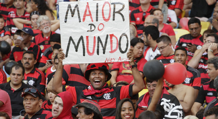  Flamengo conquistou o maior público da rodada e o terceiro melhor do Brasileirão 2015!
