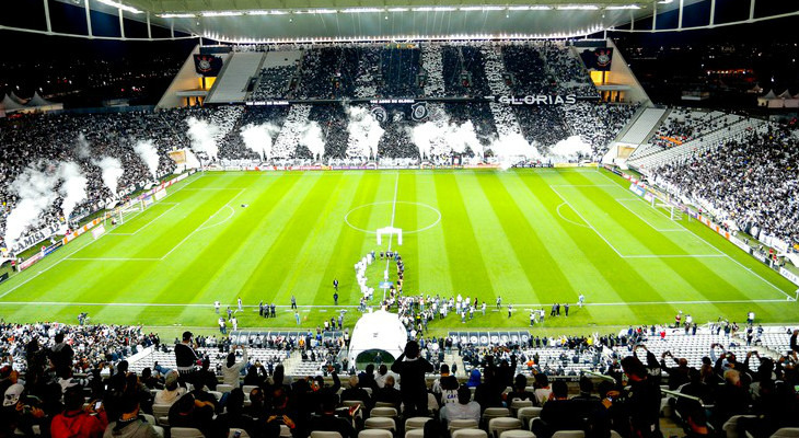  Arena Corinthians é um dos três estádios com média superior a 30 mil pagantes no Brasileirão!