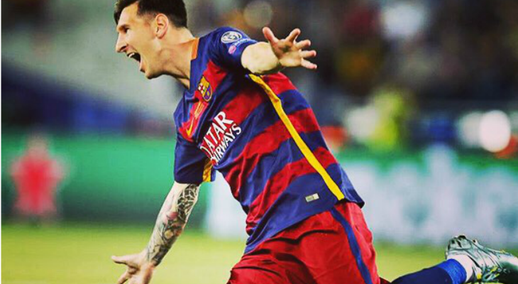  Messi - sempre ele - abriu o placar na vitória que deu ao Barcelona o terceiro título no Mundial de Clubes!