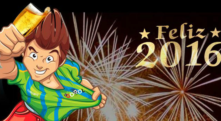  Sr. Goool deseja Feliz Ano Novo a todos os torcedores internautas e seus familiares!
