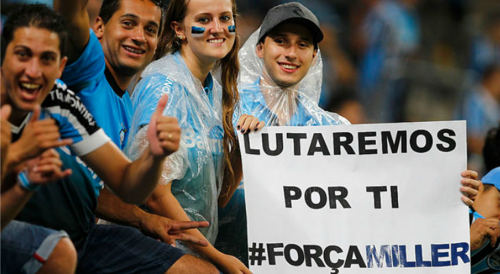  Grêmio empatou com o San Lorenzo diante do maior público da Libertadores e o segundo melhor do ano!