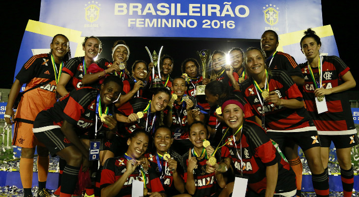  Campeão em 2016, Flamengo supera apenas o vencedor de 2015 no aproveitamento do Brasileirão Feminino!