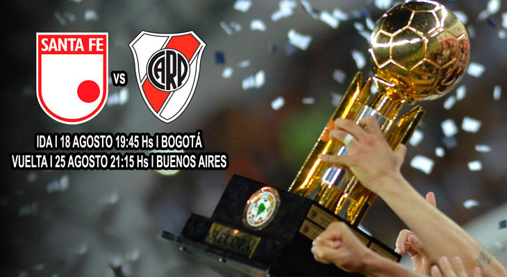  Santa Fe e River Plate brigarão pelo título da Recopa Sul-americana 2016 em agosto!