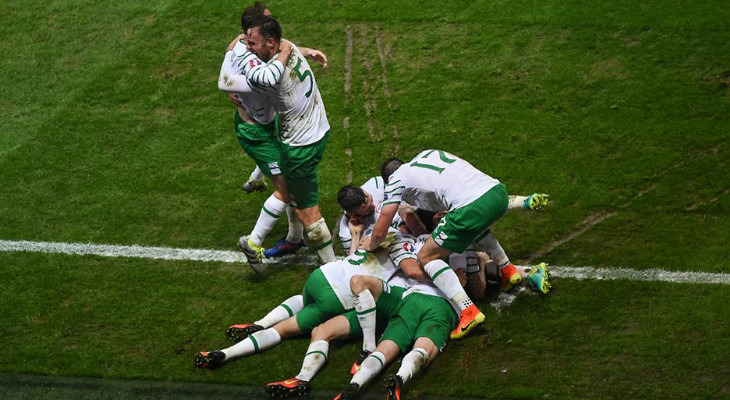  Irlanda fez história ao derrotar a Itália e se classificar às oitavas de final da Eurocopa!