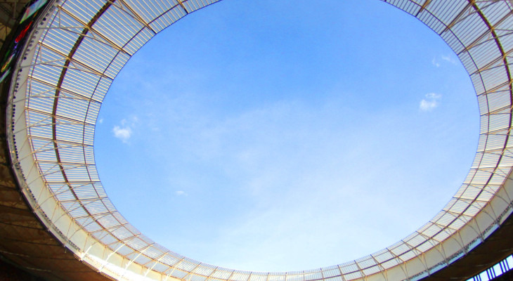  Mané Garrincha, nesta temporada, já foi utilizado para jogos das Séries A e B do Brasileirão!