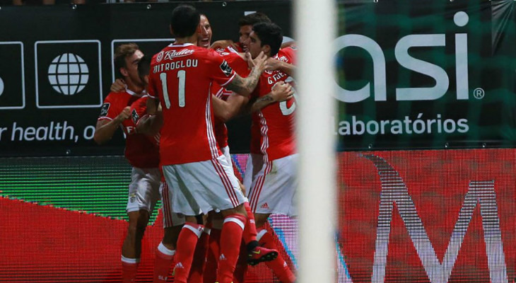  Benfica estreou com vitória sobre o Tondela e começou bem a briga por mais um título na Primeira Liga!