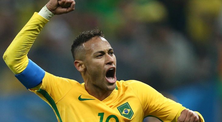  Neymar abriu o caminho para a maior goleada do Brasil na história das Olimpíadas!