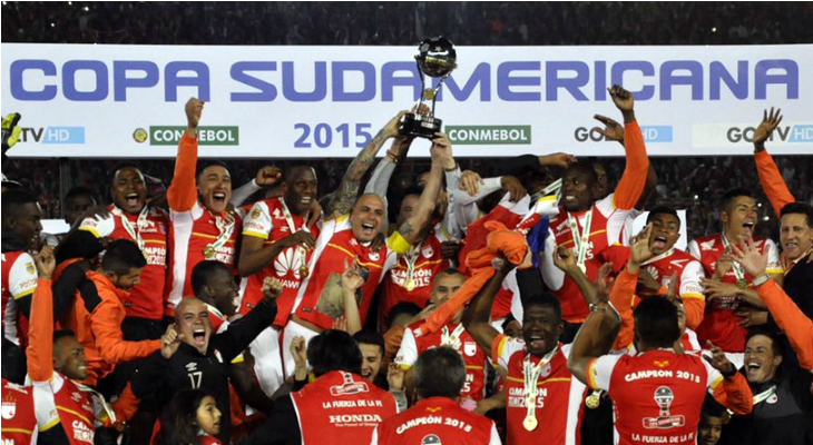  Santa Fe é um dos campeões que está na Copa Sul-americana 2016, mas entrará no torneio apenas nas oitavas de final!