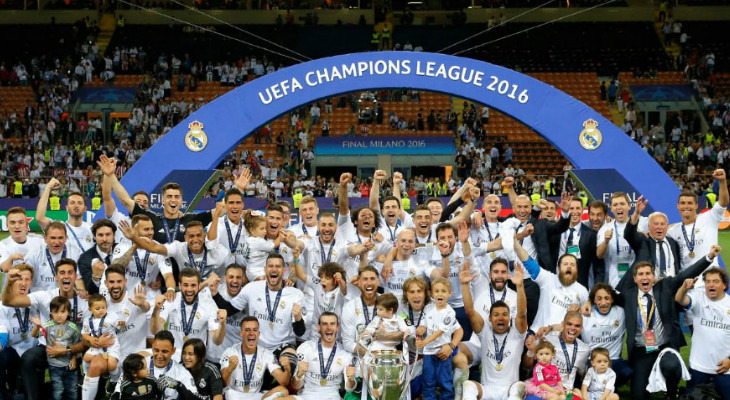  Real Madrid é o atual e maior vencedor da UEFA Champions League e está em um grupo com mais de um campeão!