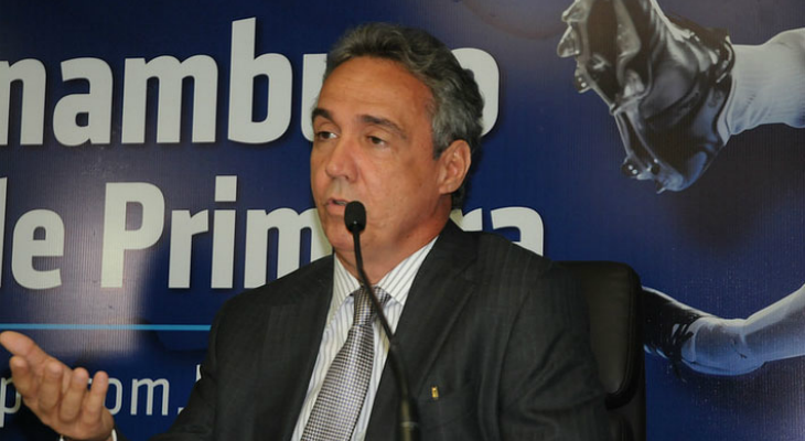  Evandro Carvalho, da FPF, afirmou que o taxa de 8% sobre a renda bruta foi escolhida pelos próprios clubes pernambucanos!