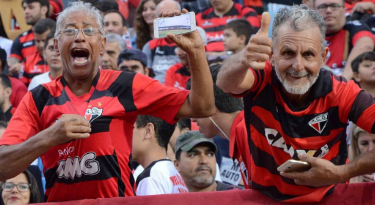  Atlético Goianiense e Vitória são os únicos clubes do Brasileirão que não tiveram público de dez mil pagantes nos Estaduais!