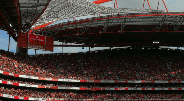  Torcida lotou o Estádio da Luz para comemorar o quarto título seguido do Benfica na Primeira Liga!