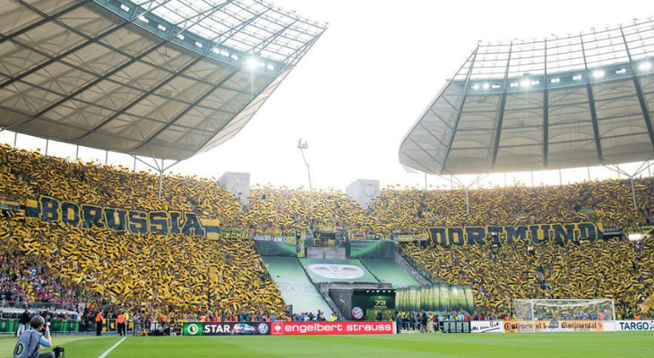  Borussia Dortmund, fenômeno das arquibancadas, até perdeu público, mas garantiu a liderança no ranking da Bundesliga!