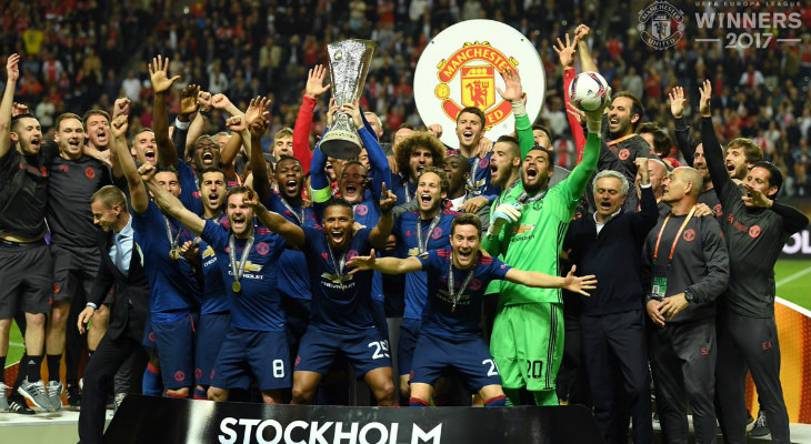  Manchester United conquistou pela primeira vez a UEFA Europa League e com o quarto melhor aproveitamento entre os campeões!