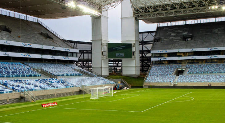  Arena Pantanal é o estádio da Copa do Mundo que tem a maior dificuldade para colocar torcedores nas arquibancadas!
