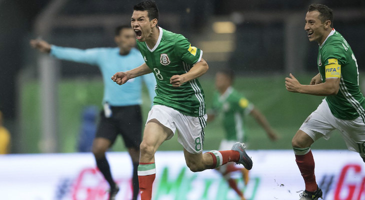  México venceu o Panamá e virou a quinta seleção garantida na Copa do Mundo da Rússia em 2018!