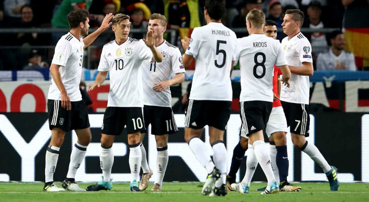  Alemanha, atual campeã mundial, poderá se classificar já nesta quinta-feira para a Copa do Mundo da Rússia!