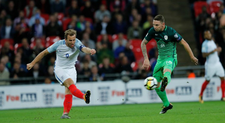  Inglaterra garantiu vaga antecipada para a Copa do Mundo em duelo ante a Eslovênia pela Eliminatória da Europa!