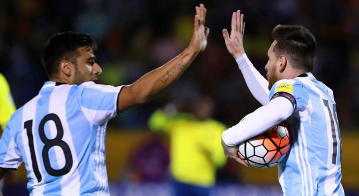  Messi fez sua parte, marcou seus gols e colocou a Argentina diretamente na Copa do Mundo da Rússia!