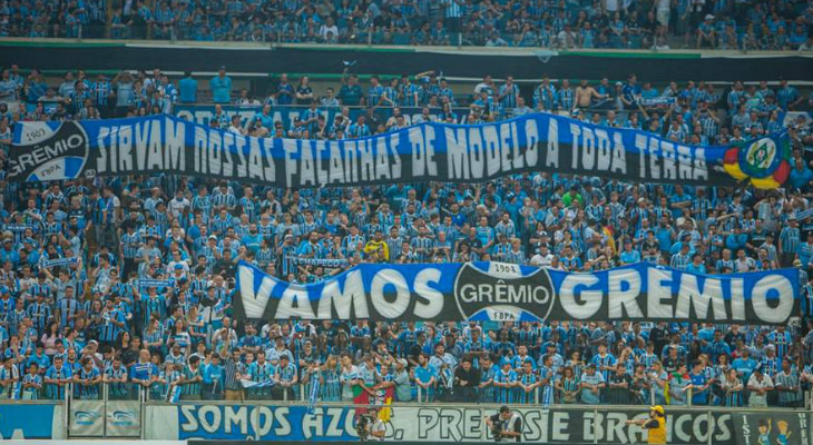  Casa do Grêmio costuma dar o tom para o resultado final da Libertadores!