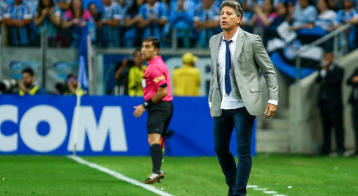  Time do técnico Renato Gaúcho já confirmou duas vezes a vantagem no mata-mata da Libertadores 2017!
