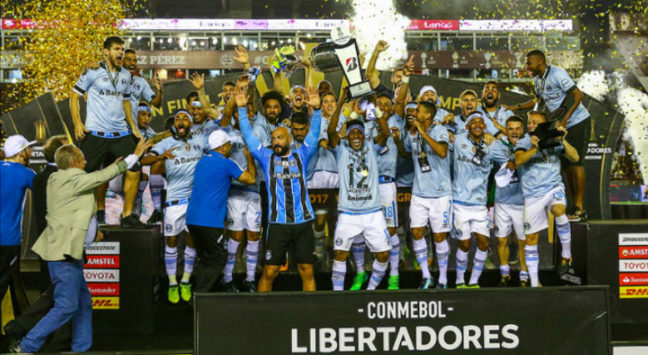  Grêmio conqusitou seu terceiro título e, agora, com o segundo melhor aproveitamento da Libertadores desde 2005!