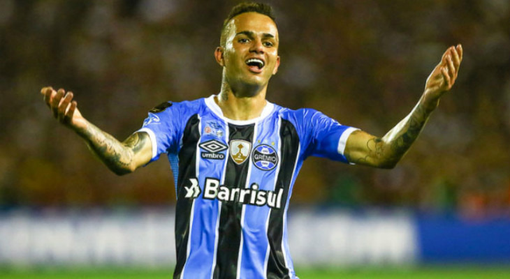  Jovem atacante Luan foi o artilheiro do Grêmio ao anotar oito gols na campanha do título da Libertadores!