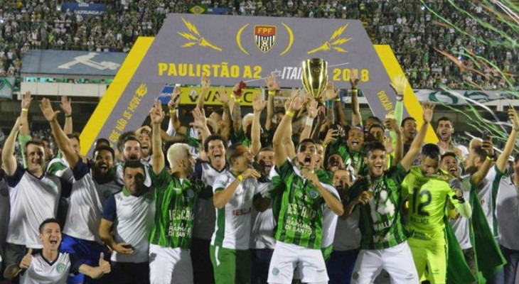  Guarani foi campeão da Série A2 Paulista e, agora, tentará o acesso na Série B do Brasileirão!