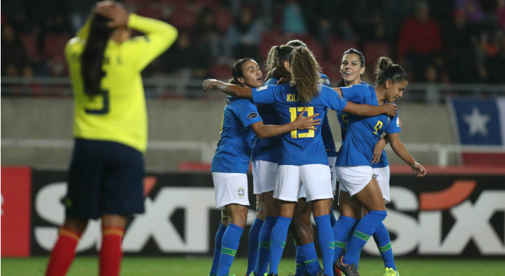  Seleção Brasileira conquistou a Copa América Feminina pela 7ª vez, sendo a 6ª com aproveitamento perfeito!