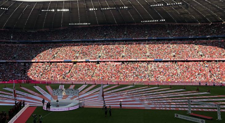  Bayern de Munique lotou as arquibancadas ao longo de mais um título na Bundesliga!