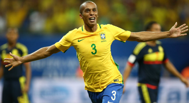  Miranda, com 33 anos, será o jogador mais experiente do Brasil na Copa do Mundo 2018!