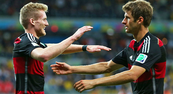  Thomas Müller é um dos poucos jogadores que já comemoraram gol nos acréscimos em Copas do Mundo!