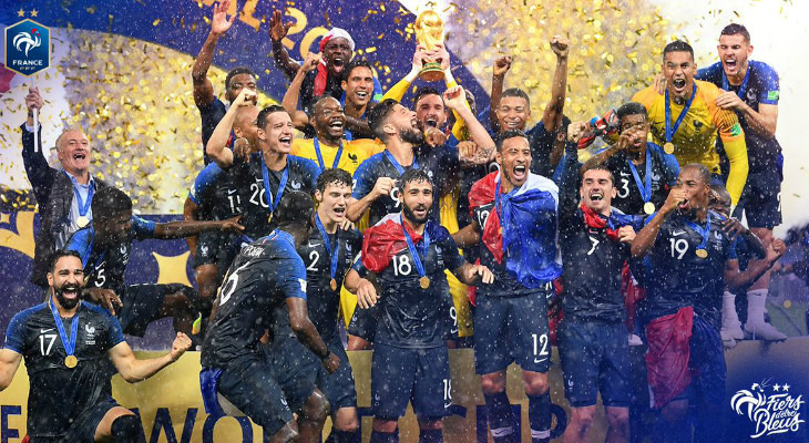  França venceu a Croácia e voltou a ser campeã invicta da Copa do Mundo!