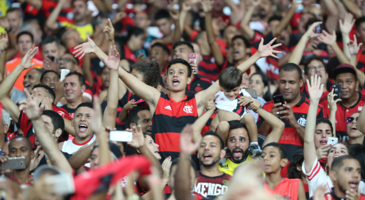  Flamengo ajudou a turbinar a média de público do Brasileirão, a maior dos últimos anos!
