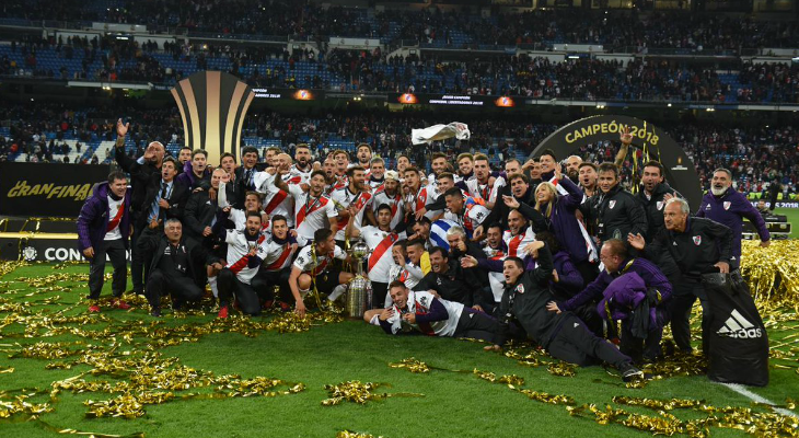  River Plate superou os dois maiores campeões, além de outros três vencedores até chegar ao título da Libertadores!