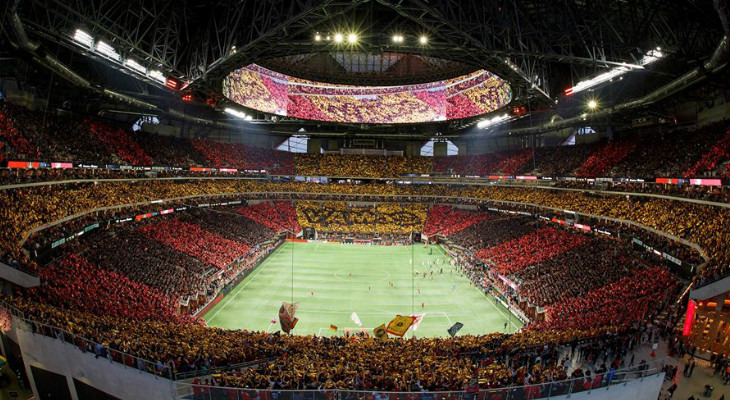  Atlanta United estreou em casa diante de 70 mil torcedores, maior público da edição 2019 da MLS!