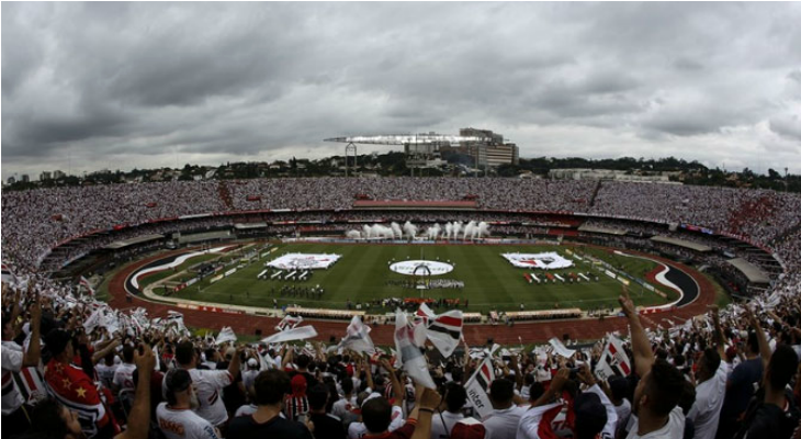  São Paulo colocou quase 60 mil pagantes no Morumbi contra o rival Corinthians pela final do Paulistão!