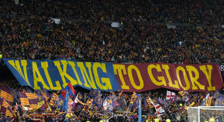  Barcelona colocou quase 100 mil torcedores no Camp Nou e passou a ter as três melhores marcas da Champions League!