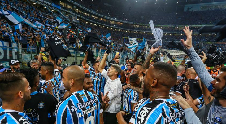  Grêmio, campeão invicto, conseguiu fazer festa em campo e nas arquibancadas pelo Gauchão 2019!