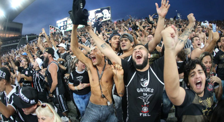  Corinthians é o responsável pela melhor média de público pagante da Copa do Brasil!