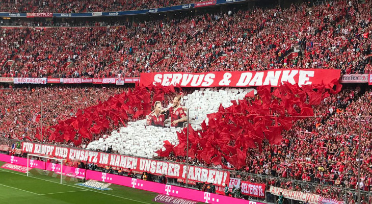  Bayern de Munique foi heptacampeão em campo e garantiu a vice-liderança no ranking de público da Bundesliga!