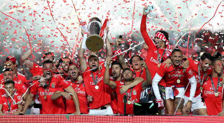  Benfica, maior campeão de Portugal, reconquistou o título da Primeira Liga!