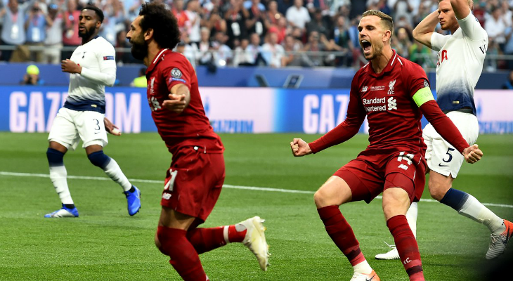  Salah marcou de pênalti logo no início e o Liverpool voltou a conquistar a UEFA Champions League!