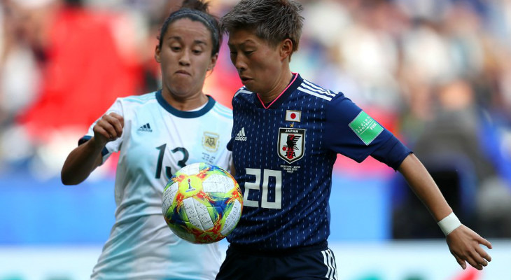  Argentina e Japão completaram a 1ª rodada do Grupo D pela Copa do Mundo Feminina!