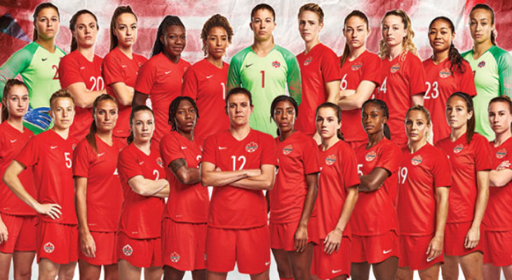  Canadá estreou apenas pela segunda vez com vitória na Copa do Mundo Feminina!